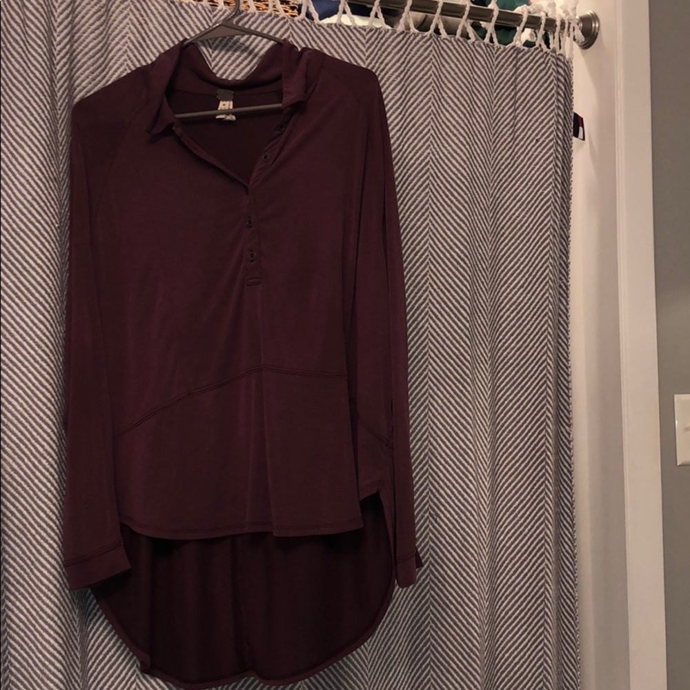 Free people long sleeve bottom top